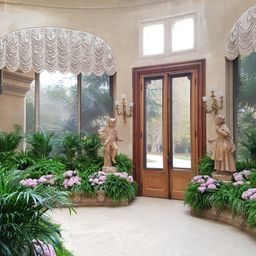 Conservatory and Dining Room