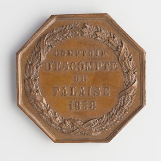 Comptoir d'escompte de Falaise, 1858