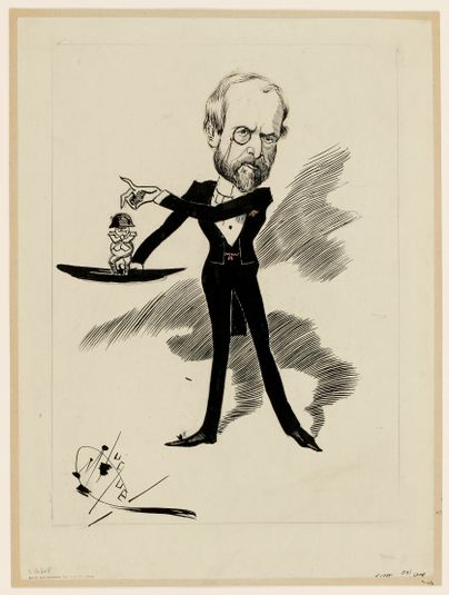 Portrait  de Hippolyte Taine.