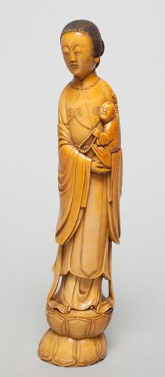 Standing Guanyin with Child
Standing Kuan-yin with child (former title)