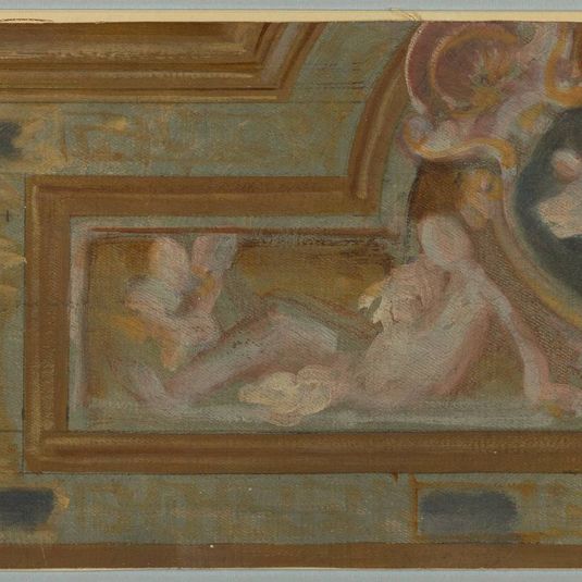 Study for Section of Ceiling Ornament