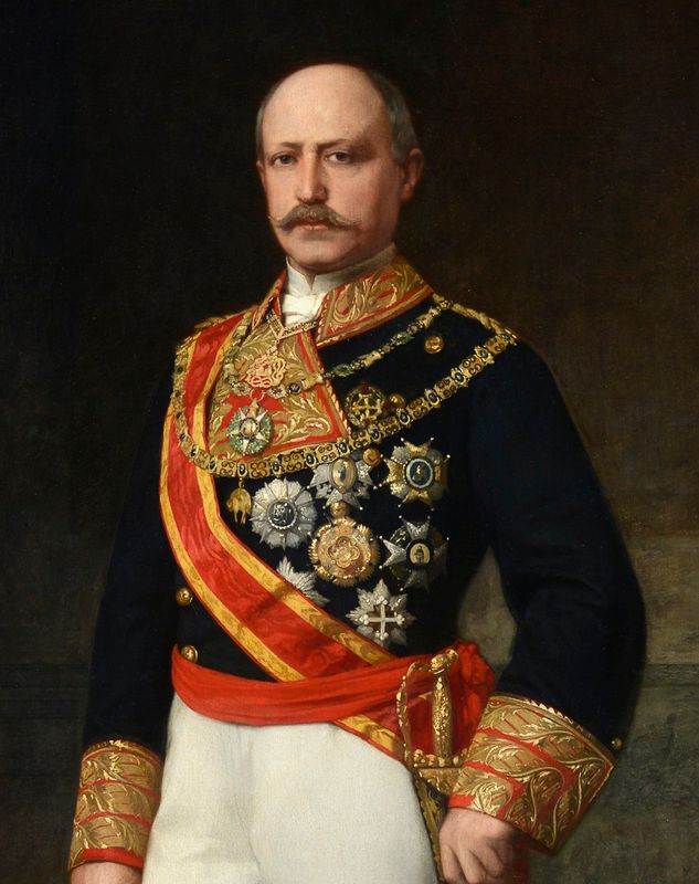 El capitán general Francisco Serrano primer duque de la Torre (detalle)