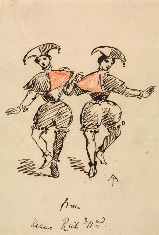 Costume Design for two Morris Dancers