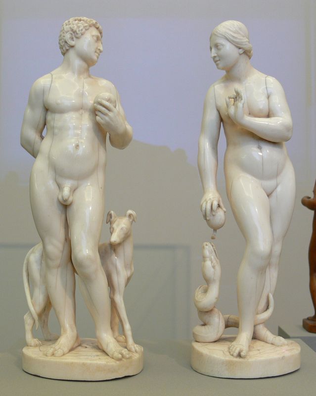 Kern Adam und Eva Einzelfiguren