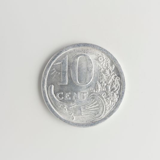 Bon pour 10 centimes de franc de la Chambre de commerce de Nice et des Alples-Maritimes, 1920