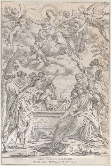 Plate 3: the Assumption of the Virgin
