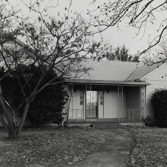Front entrance of my parents' home, Wenonah and Kessler, Wichita Falls, 1978