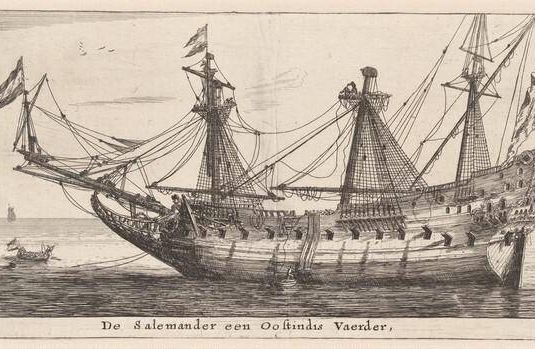 The "Salemander," an East-Indian Merchantman