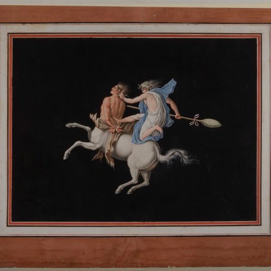 Copy after a Pompeii Fresco (A Centaur and a Bacchante)