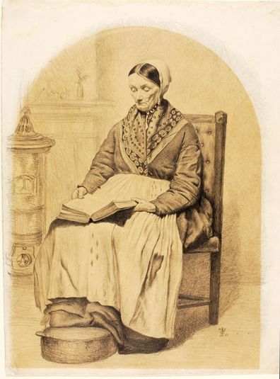 (Woman Seated, Reading)