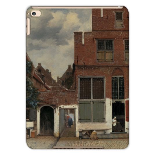 View of Houses in Delft, Known as ‘The Little Street’, Johannes Vermeer, c. 1658 Tablet Cases Smartify Essentials