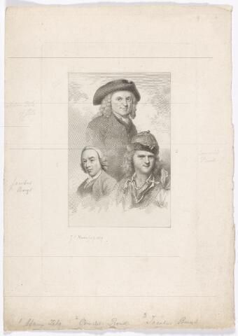 Adam Zilo, Cornelis Pronk en Jacobus Buys