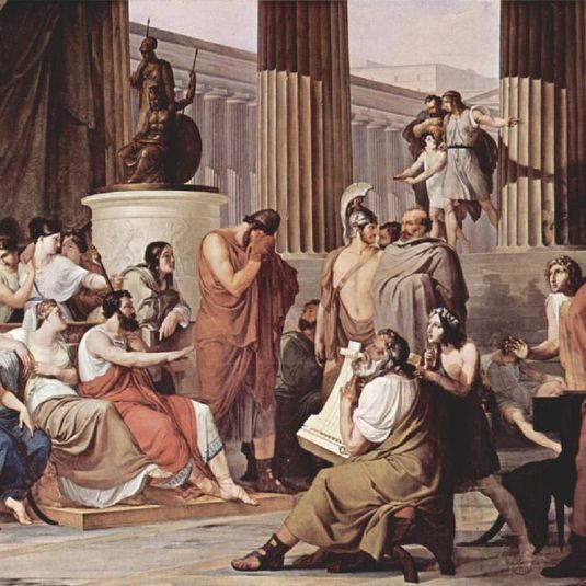 Odysseus at the Court of Alcinous