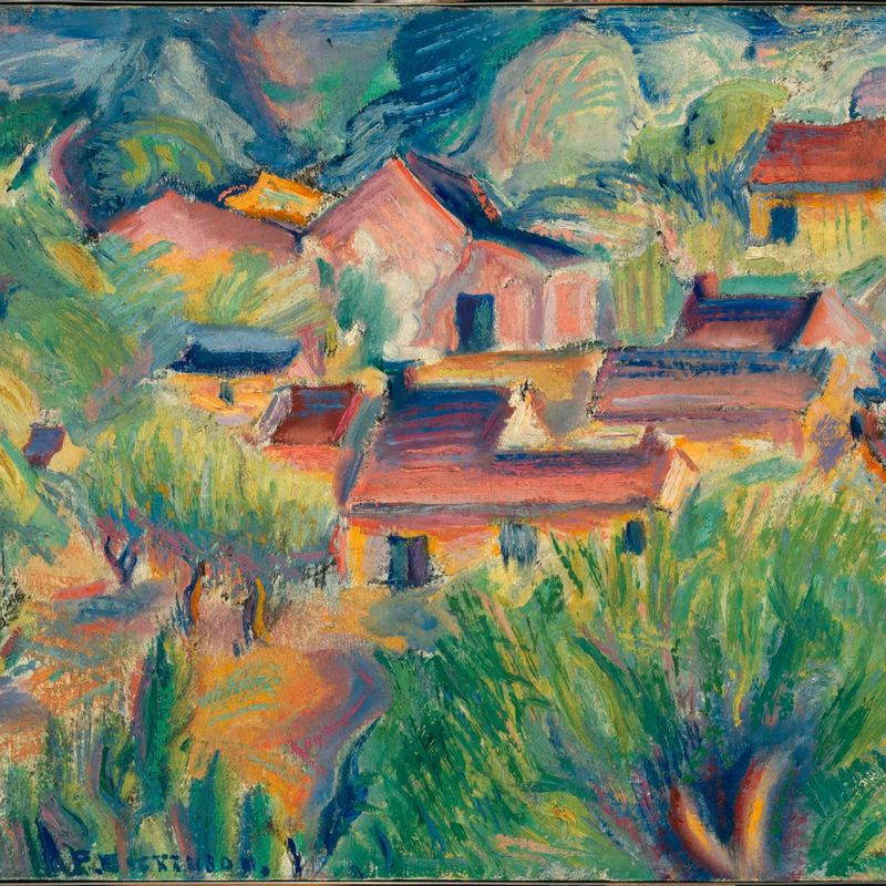 Houses and Landscape