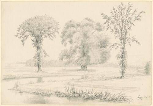 Landscape with Three Trees
