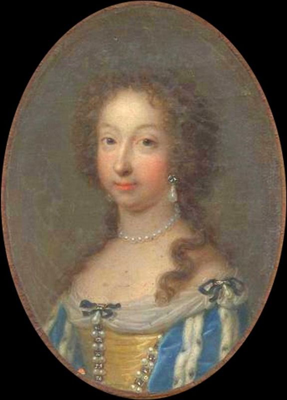 Portrait de Marie-Anne-Christine-Victoire de Bavière femme de Louis Dauphin
