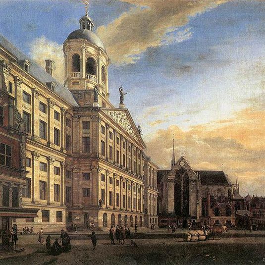 The Town Hall of Amsterdam