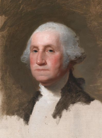George Washington  (The “Athenaeum” Portrait)  1732–1799