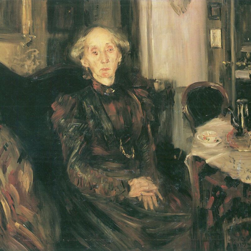 Portrait of the mother Rosenhagen