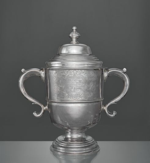 Two-handled Covered Cup