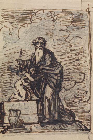 Study of Abraham Being Tested by God
