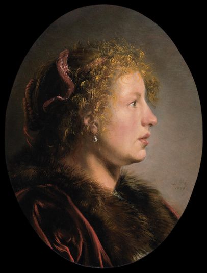 Study of a Young Woman in Profile