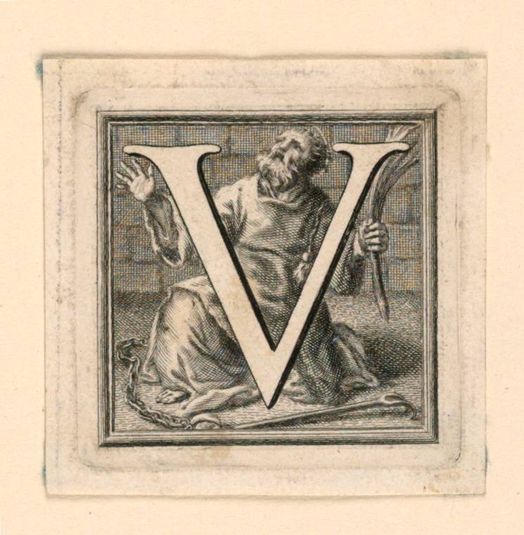 Decorated Capital Letter V