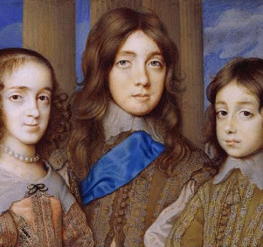 Three of the Children of Charles I