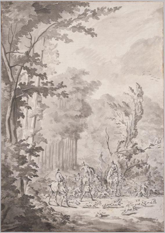 A Hunting Party at Marly