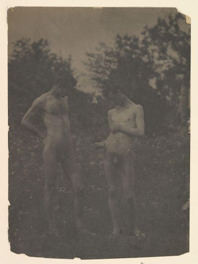 [Nude Men in the Garden]