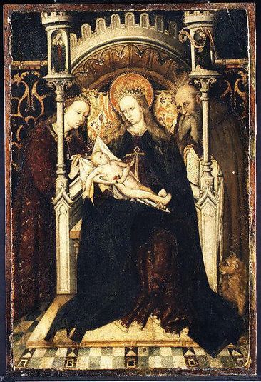 Virgin and Child Enthroned with Saints Catherine and Jerome