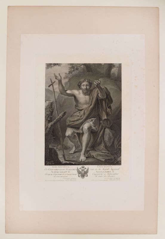 Saint Jean-Baptiste d'après Raphael Mengs