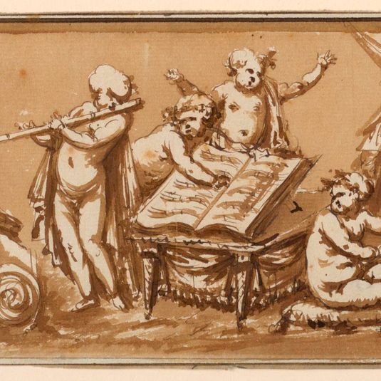Design for a Frieze with the Allegory of Music