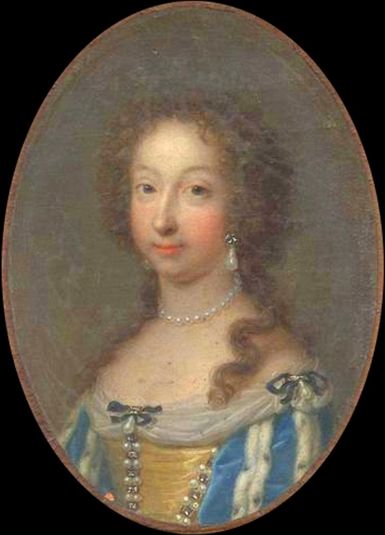 Portrait de Marie-Anne-Christine-Victoire de Bavière, femme de Louis, Dauphin