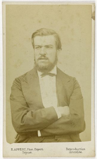 Portrait de Mourot, secrétaire de Rochefort et membre de la Commune en 1871.