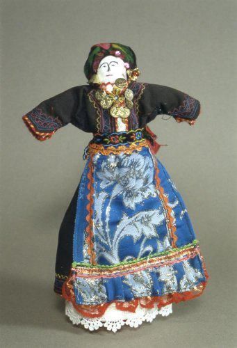 Handmade "Koutsouna" Rag Doll