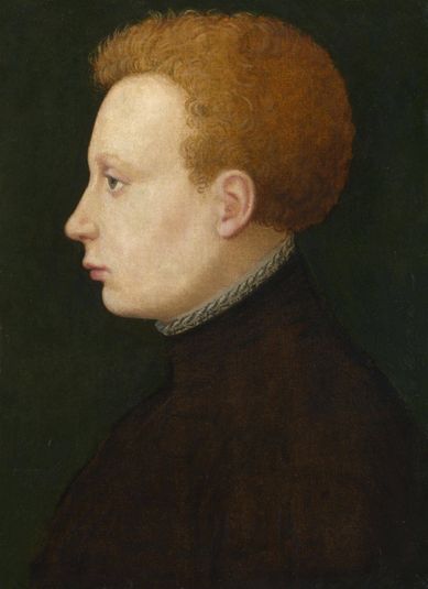 Profile Portrait of a Young Man