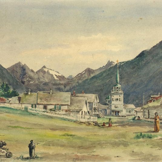 Lincoln Street, Sitka, 1887