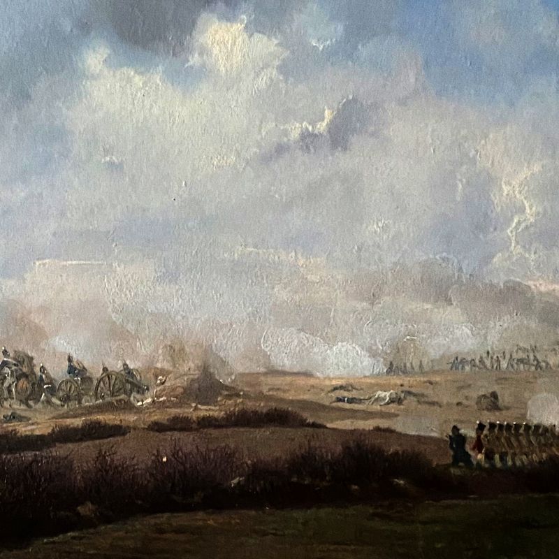 Scene from the battle at Dybbøl on 5 June 1848