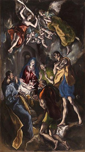 Adoration of the Shepherds (El Greco, Madrid)