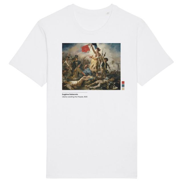 Liberty Leading the People, Delacroix, Unisex T-Shirt Smartify