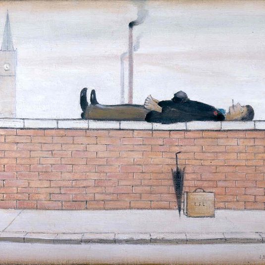 Man Lying on a Wall, 1957