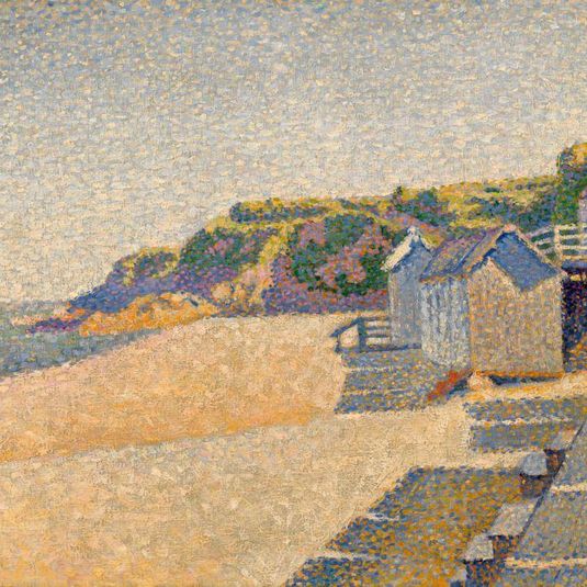 Portrieux, The Bathing Cabins, Opus 185 (Beach of the Countess)