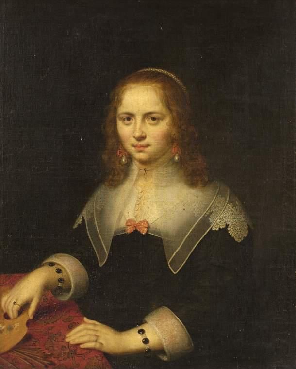 Portrait of a female artist