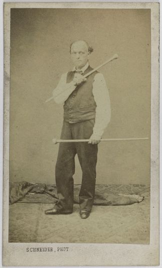 Portrait de Pradier (-1864), (artiste de cirque)