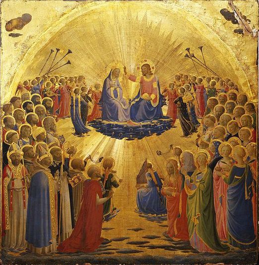 Coronation of the Virgin (Fra Angelico, Uffizi)