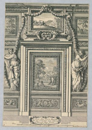 Design for Door, from "Placarts Out Ornemens"