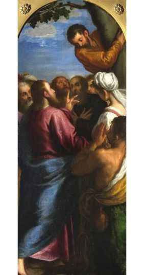 Christ calling Zacchaeus