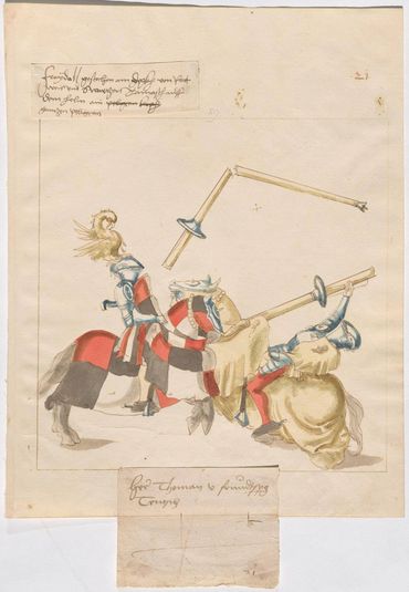 Freydal, The Book of Jousts and Tournaments of Emperor Maximilian I: Combats on Horseback (Jousts)(Volume I): Thoman von Fruntsperg