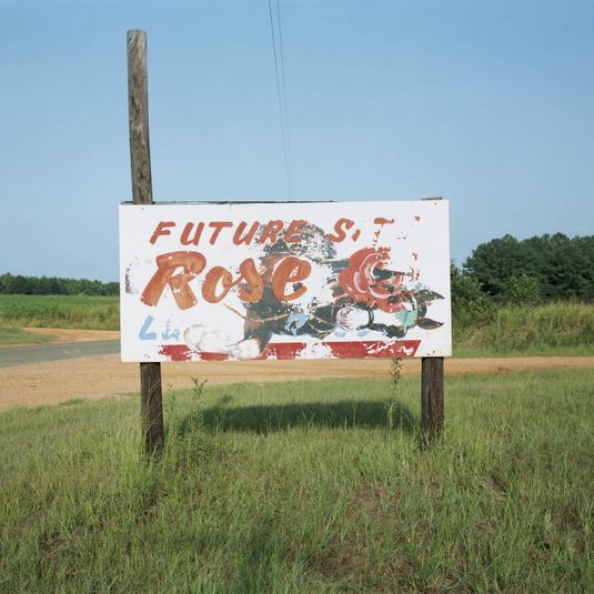Sign (Future Rose), near Greensboro, Alabama